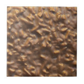 Chunky Toffee Chocolate Bar Quirky Fliese (Vorderseite)