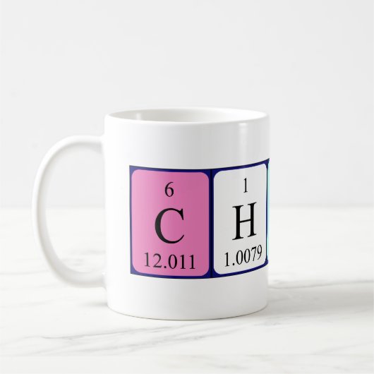 Chunli Periodenname Tasse (Links)