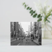 Chuo-dori, Ginza: Tokio Postkarte (Stehend Vorderseite)