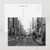 Chuo-dori, Ginza: Tokio Postkarte (Vorne/Hinten)
