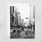 Chuo-dori Ginza Tokyo Postcard Postkarte (Vorne/Hinten)