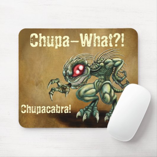 Chupa-Was? Mousepad (Mit Mouse)