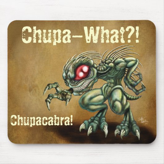 Chupa-Was? Mousepad (Vorne)