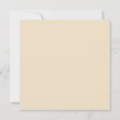 Chupacabra Antique Illustration Horror Karte (Rückseite)