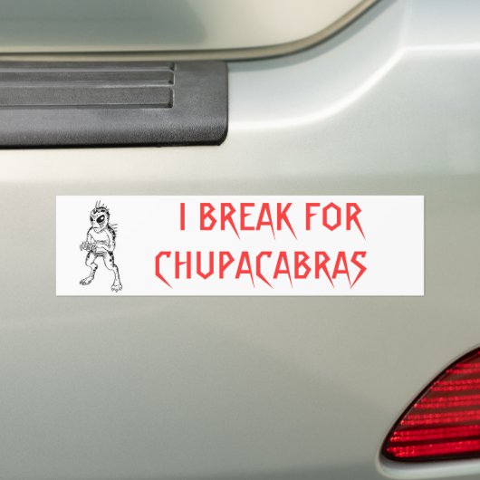 Chupacabra Autoaufkleber (Auf Auto)