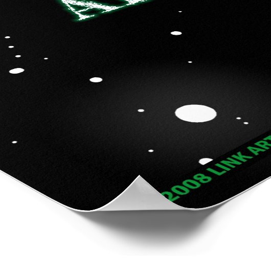 Chupacabra Cafe 23X35 Poster (Ecke)