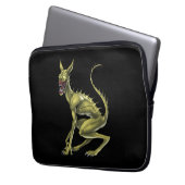 Chupacabra Cryptid Beast Laptopschutzhülle (Vorderseite Links)
