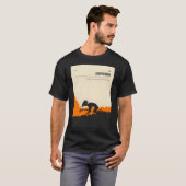 Chupacabra Cryptid Cryptozoology Poster T-Shirt (Vorne ganz)
