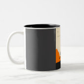 Chupacabra Cryptid Cryptozoology Poster Zweifarbige Tasse (Links)