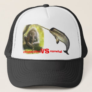 Chupacabra gegen narwhal truckerkappe