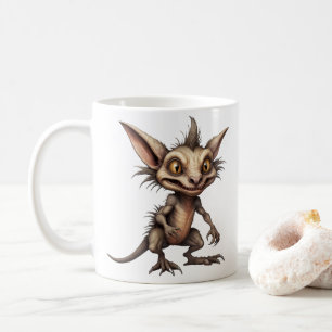 Chupacabra Gremlin Hybrid Illustration Kaffeetasse