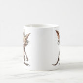 Chupacabra Gremlin Hybrid Illustration Kaffeetasse (Mittel)