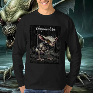 Chupacabra im Holzkryptid T-Shirt