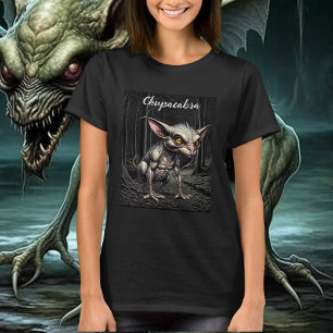 Chupacabra im Holzkryptid T-Shirt