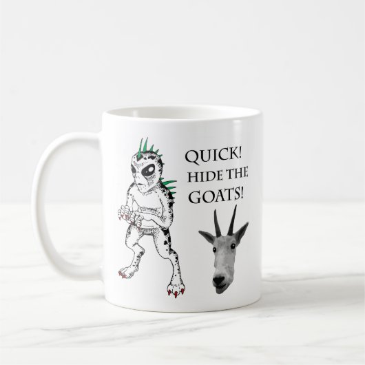 Chupacabra Kaffeetasse (Links)