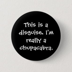 Chupacabra-Kostüm Button