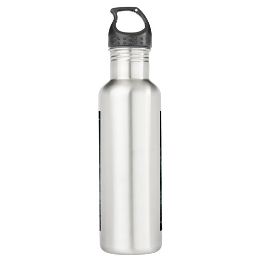 Chupacabra - Kryptide Monster oder Tiere Edelstahlflasche (Rückseite)