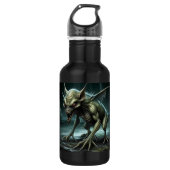 Chupacabra - Kryptide Monster oder Tiere Edelstahlflasche (Vorderseite)