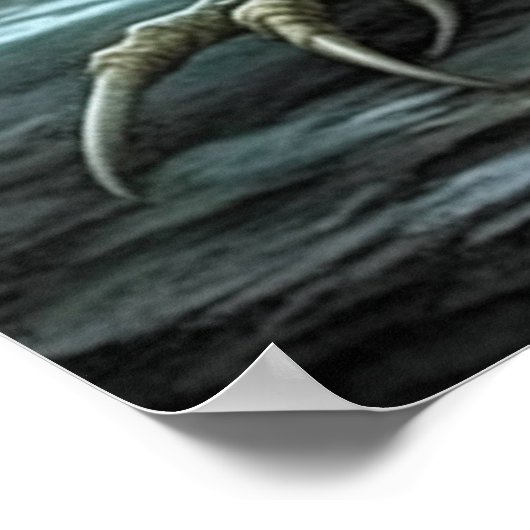 Chupacabra - Kryptide Monster oder Tiere Poster (Ecke)