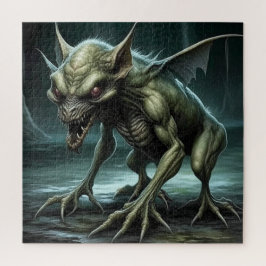 Chupacabra - Kryptide Monster oder Tiere Puzzle