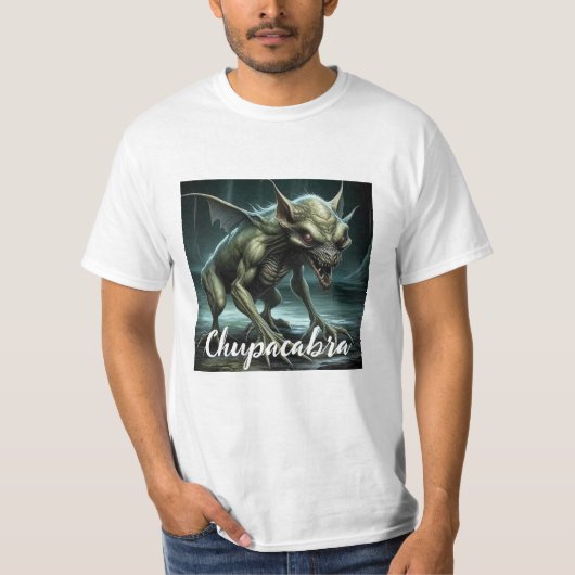 Chupacabra - Kryptide Monster oder Tiere T-Shirt (Vorderseite)