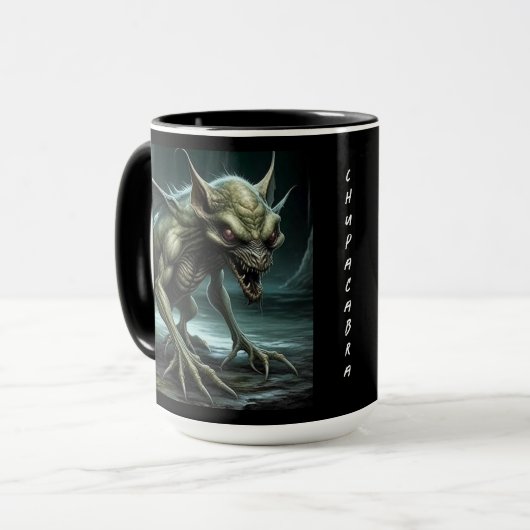 Chupacabra - Kryptide Monster oder Tiere Tasse (Vorderseite Links)