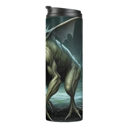 Chupacabra - Kryptide Monster oder Tiere Thermosbecher (Nach rechts gedreht)