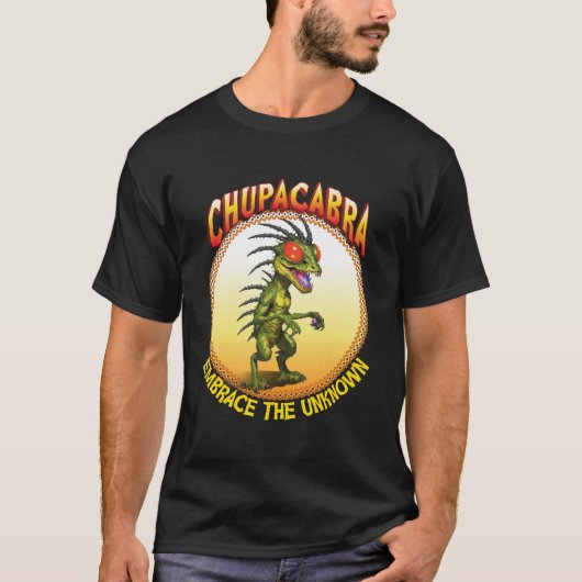CHUPACABRA Legendäre Kreatur Kryptozoologie T-Shirt (Vorderseite)