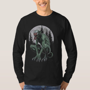 Chupacabra Legendäre Kreatur Mythischer Bestienkry T-Shirt
