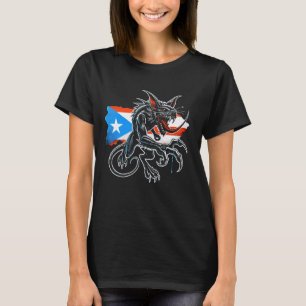 Chupacabra Legendäre Kreatur Mythischer Bestienkry T-Shirt