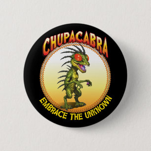 CHUPACABRA Legendäres Puertorikarisches Monster Button