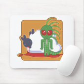 Chupacabra-Liebe Sie Mousepad (Mit Mouse)