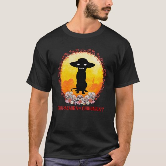 Chupacabra oder Chihuahua? Evil Mystery Animal T-Shirt (Vorderseite)