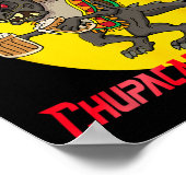 Chupacabra Party Time Cinco De Mayo Poster (Ecke)