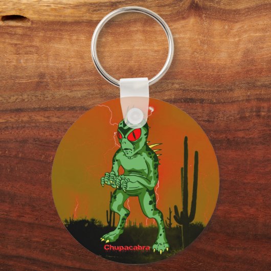 Chupacabra-Schlüsselanhänger Schlüsselanhänger (Vorderseite)