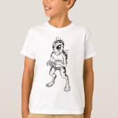 Chupacabra (Skizze) T-Shirt (Vorderseite)