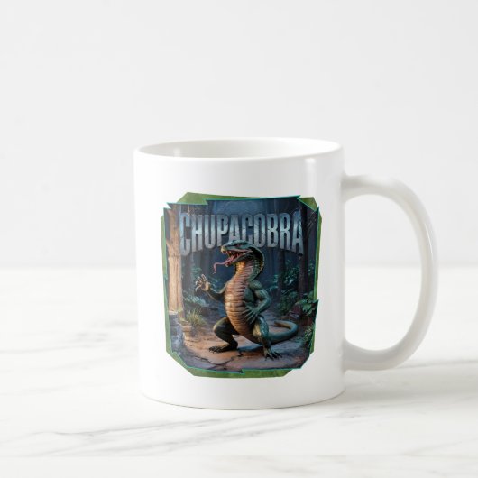 Chupacobra Fotografischer Combo Kreation Witzig Kaffeetasse (Rechts)