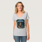 Chupacobra Fotografischer Combo Kreation Witzig T-Shirt (Vorderseite Vollansicht)