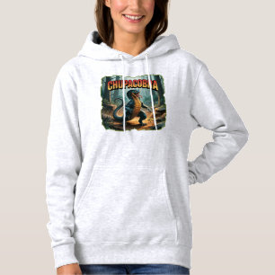 Chupacobra Illustration Combo Kreatur Funny Hoodie