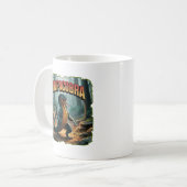 Chupacobra Illustration Combo Kreatur Funny Kaffeetasse (Vorderseite Links)