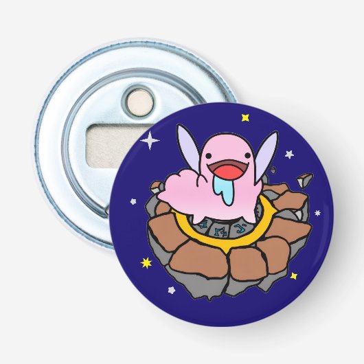 Chupi-Abathur Magnet Flaschenöffner (Vorderseite)