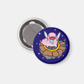 Chupi-Abathur-Magnet Magnet (Vorderseite/Rückseite)