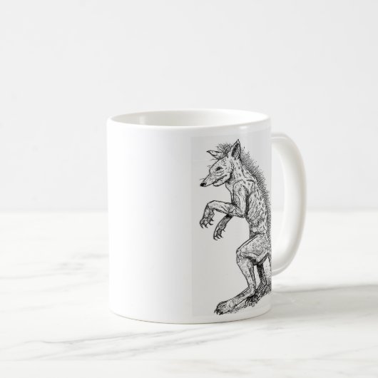 Chupracabra Schale Kaffeetasse (VorderseiteRechts)