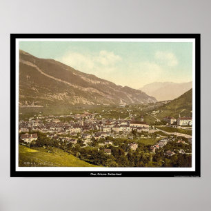 Chur, Graubünden, Schweiz Poster