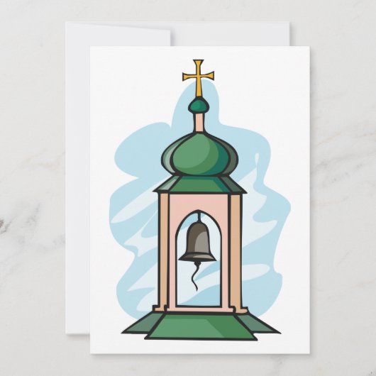 Church Belfry Einladung (Vorderseite)