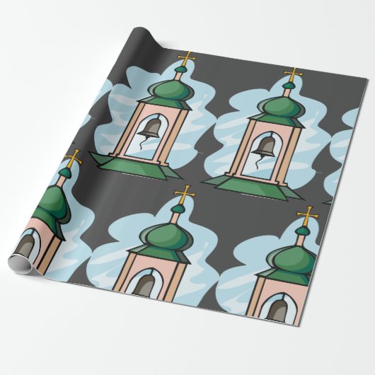 Church Belfry Geschenkpapier (Ungerollt)