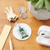 Church Belfry Schlüsselanhänger