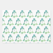 Church Bell Wrapping Paper Geschenkpapier Set (Vorderseite 2)