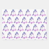 Church Bell Wrapping Paper Geschenkpapier Set (Vorderseite)