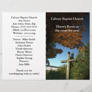 Church Bulletin, Anpassen